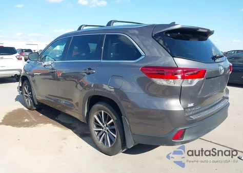 2017 Toyota Highlander Xle из США, поврежденный, VIN 5TDJZRFH5HS405565